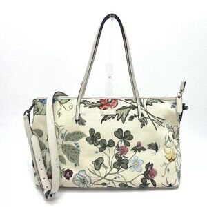 GUCCI 353437 Flora pattern Kris knight 2WAY Tote Bag Shoulder Bag Multicolore
